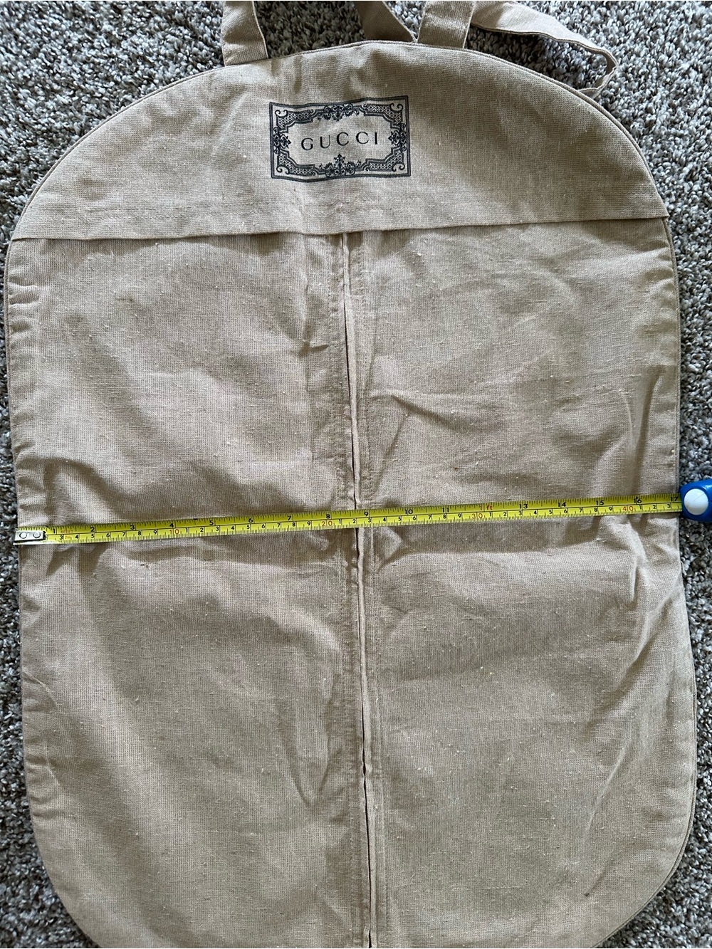 Gucci Beige Canvas Garment Carrier - Picture 4 of 10